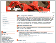 Tablet Screenshot of bridgesmathart.org